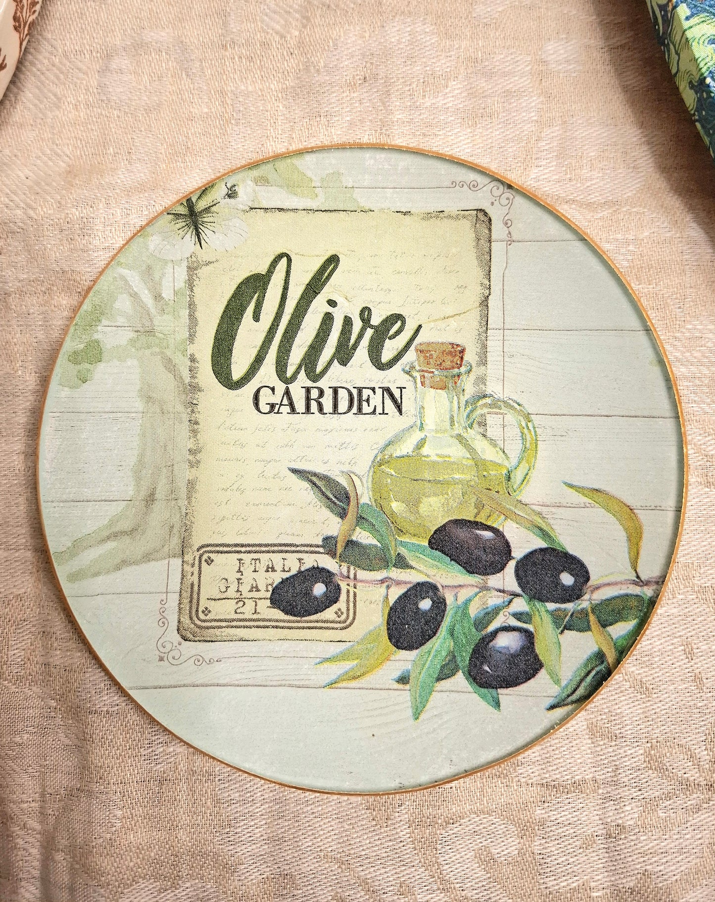 Platito Aceite Olive Garden