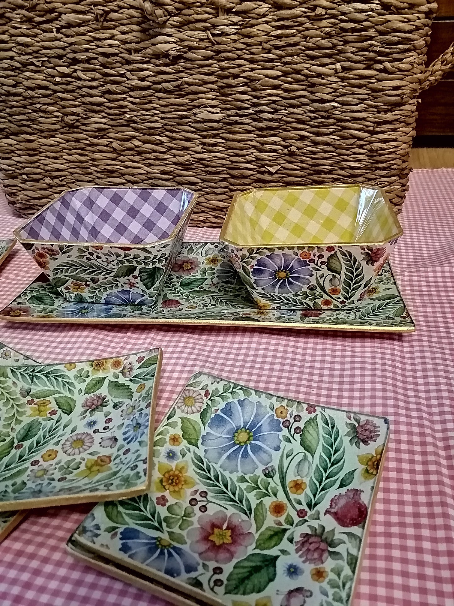 Vajillas decorativas hand made