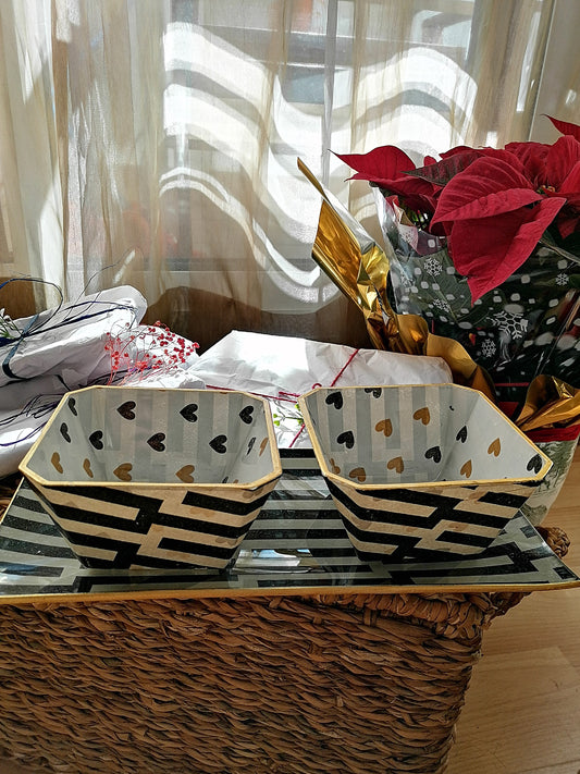 Vajillas decorativas hand made, decoupage, artesania española