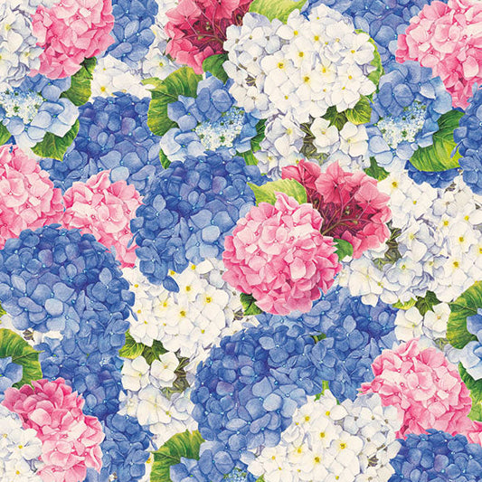 "Explosión floral: Hortensias en tonos vibrantes que llenan de color cualquier espacio. Perfecto para dar un toque botánico chic a tus piezas decoradas a mano".