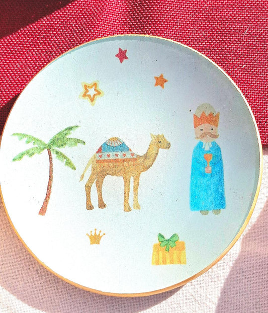 Plato Decorativo Reyes Magos - Edición Especial Noche de Reyes