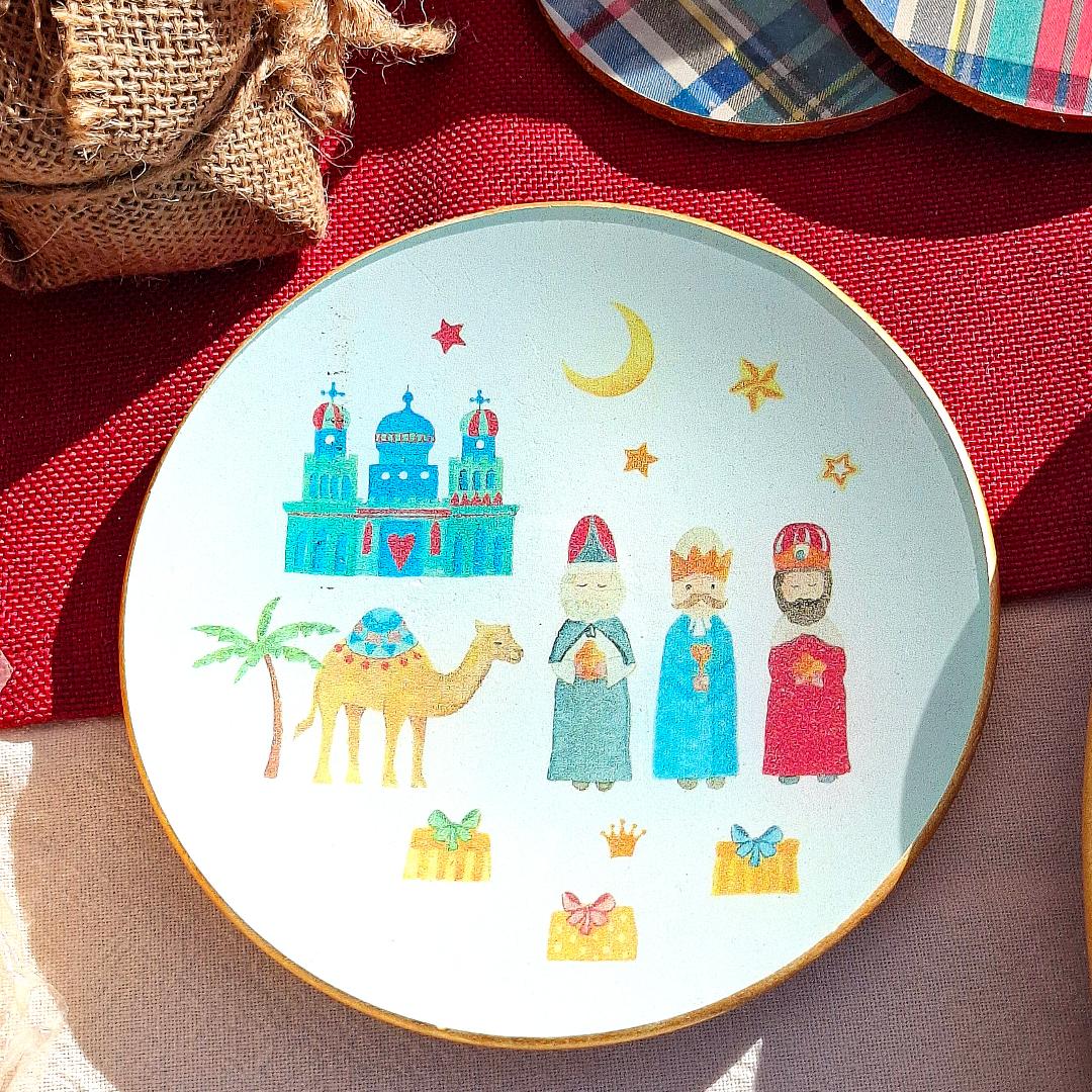 Plato Decorativo Reyes Magos - Edición Especial Noche de Reyes