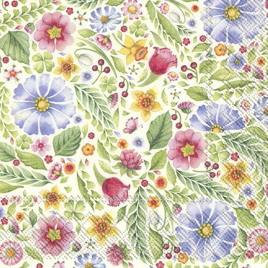 "Estampado floral vintage con flores pequeñas en colores pastel - diseño delicado ideal para nuestros productos de decoración realizados a mano
"