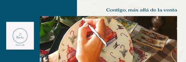 "Dmarta - tienda de productos artesanales y decoración para el hogar. Contigo, más allá de la venta"
