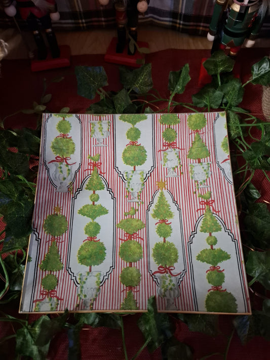 Plato 20x20 cm Red Eloise