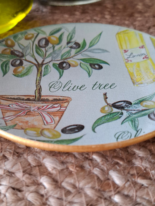 Plato para Aceitera Olive Tree