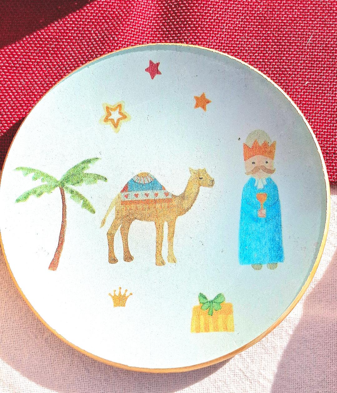 Plato Decorativo Reyes Magos - Edición Especial Noche de Reyes