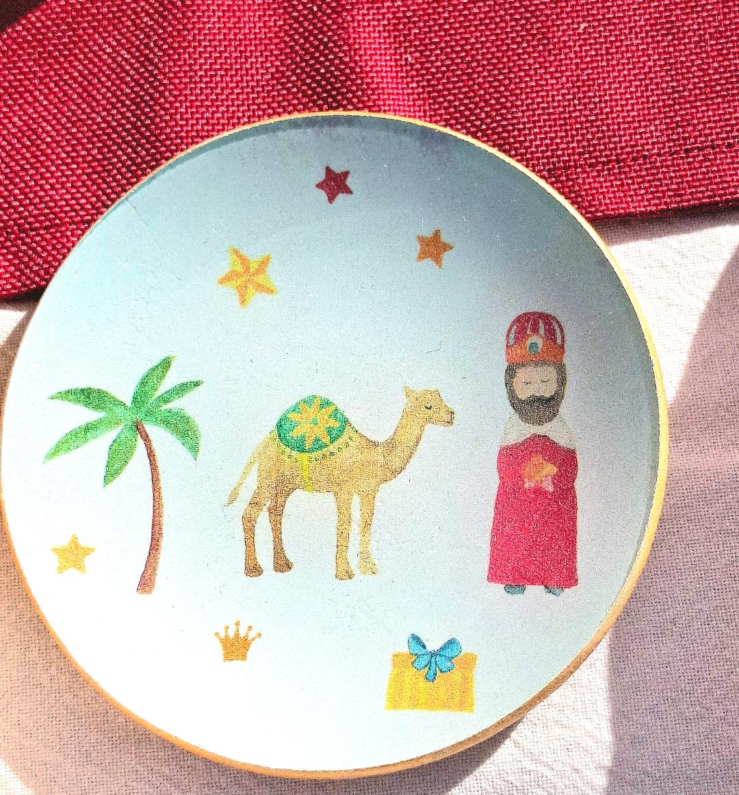 Plato Decorativo Reyes Magos - Edición Especial Noche de Reyes