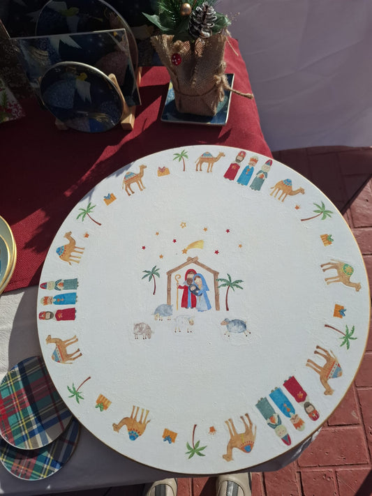 Plato Giratorio Roscón de Reyes