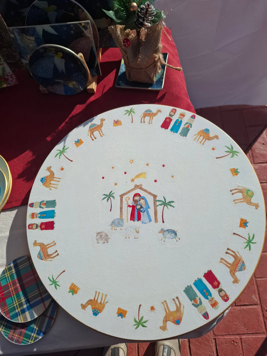 Plato Giratorio Roscón de Reyes